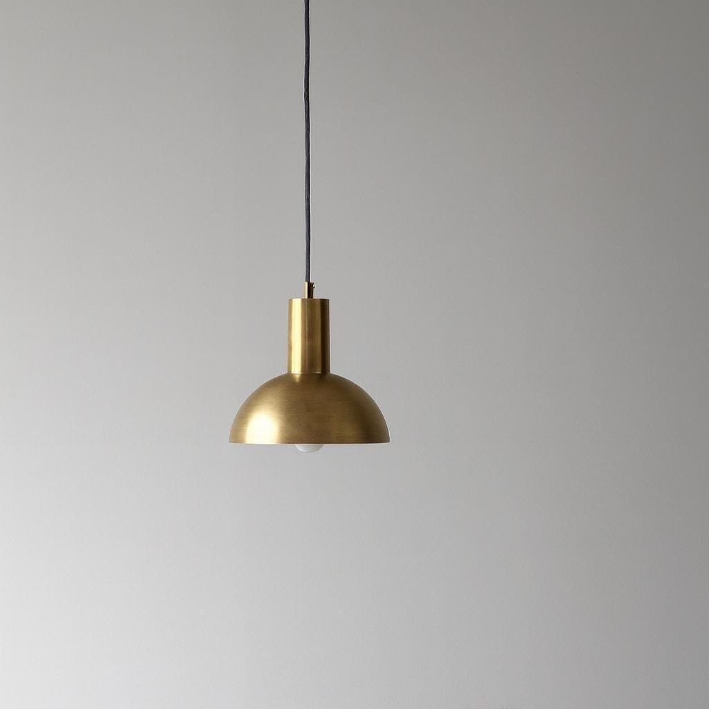 Handmade Brass Cone Pendant Light – Modern Moroccan Gold Ceiling Lamp - Image 8