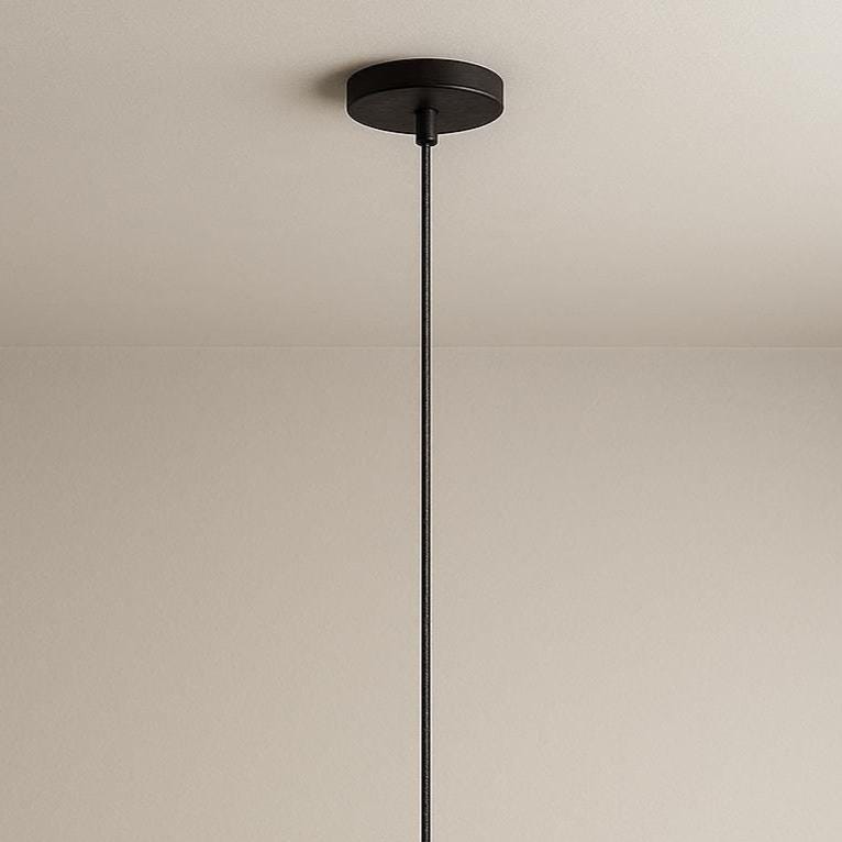 Brass Pendant Light Set of 3 | Modern Cone & Dome Hanging Lights | Kitchen Island Lighting | Scandinavian Minimalist Brass Ceiling Lamps - Image 9